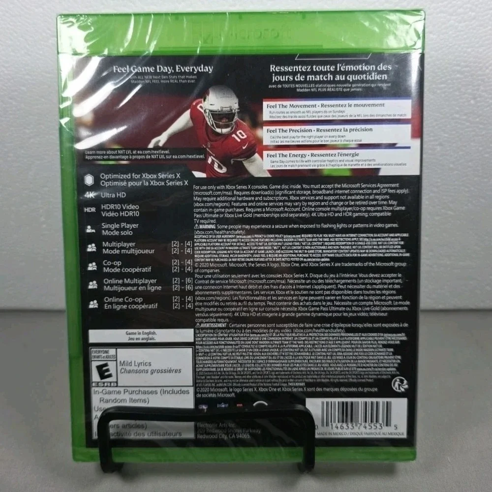 MADDEN NFL 21 - XBOX SERIES X - BRAND‎ NEW SEALED